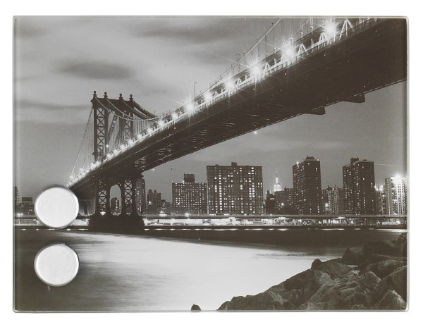 Schlüsselkasten Manhattan Bridge, magnetisch, 20 x 15 cm