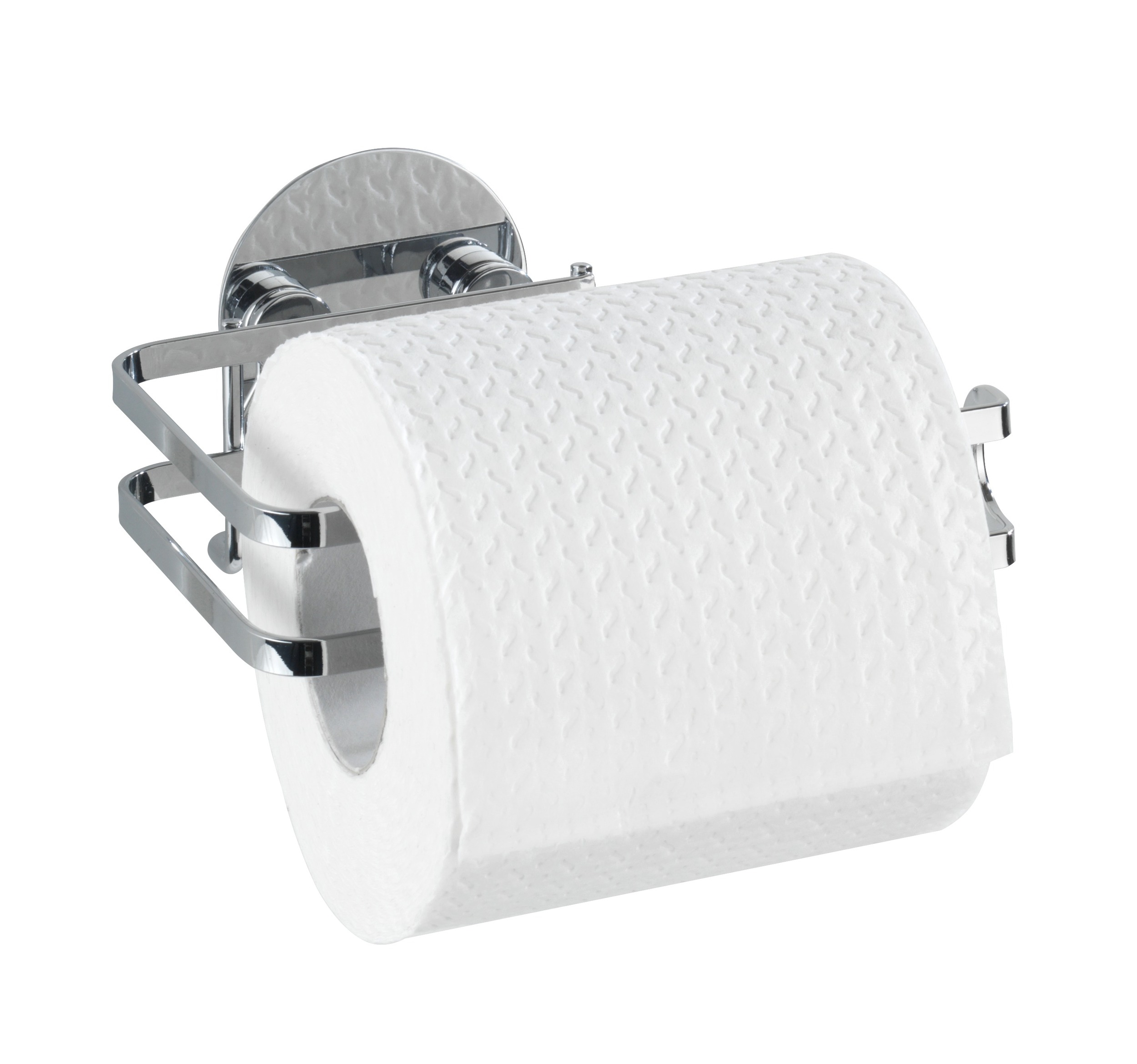 WENKO Turbo-Loc® Edelstahl Toilettenpapierhalter Klorollenhalter Klopapierhalter 