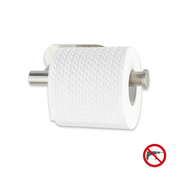 Toilettenpapierhalter Salve -Klebebefestigung, Edelstahl rostfrei