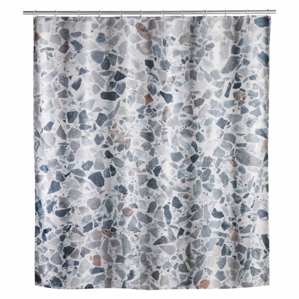Duschvorhang Terrazzo, 180 x 200 cm, Polyester