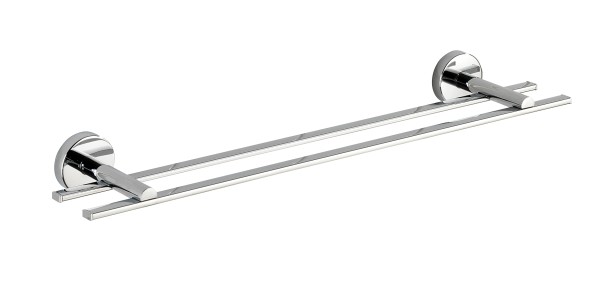 Vacuum-Loc® Handtuchstange Duo Capri, Zinkdruckguss verchromt, 58,5 cm
