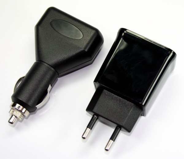 USB-Doppel-Adapter Steckdose