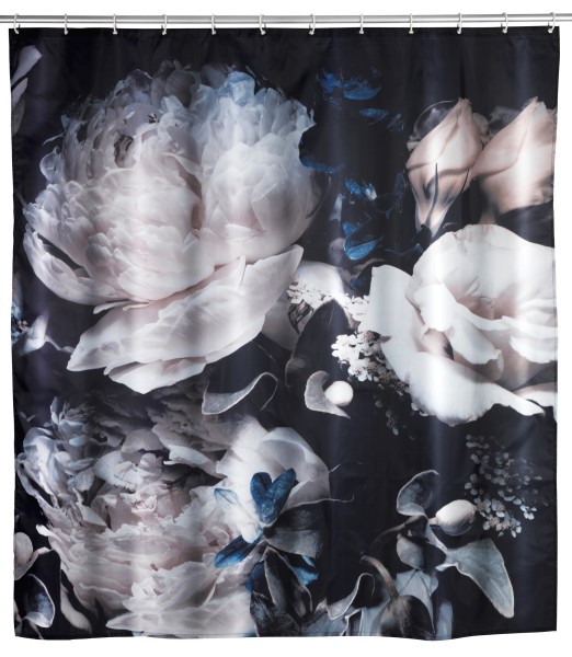 Duschvorhang Peony, 180 x 200 cm, Antischimmel, Polyester