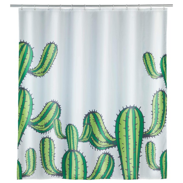 Duschvorhang Cactus, 180 x 200 cm, Polyester