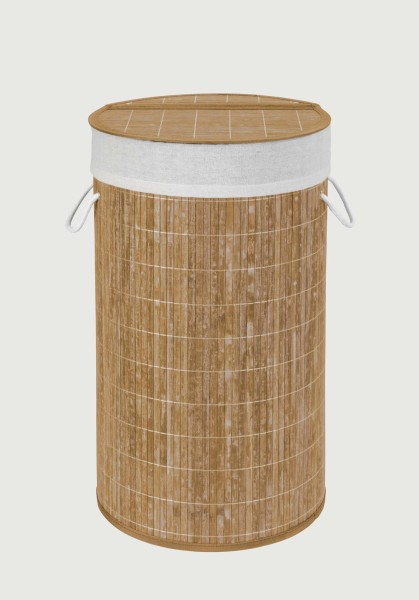 WENKO Wäschetruhe Bamboo natur