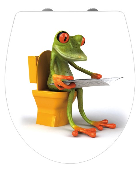 WC-Sitz Frog News, Duroplast Acryl