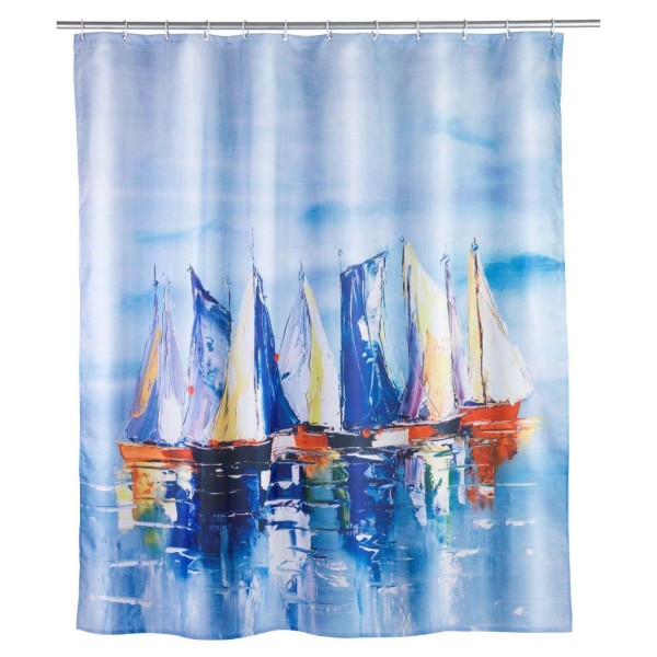Duschvorhang Sailing, 180 x 200 cm, Polyester