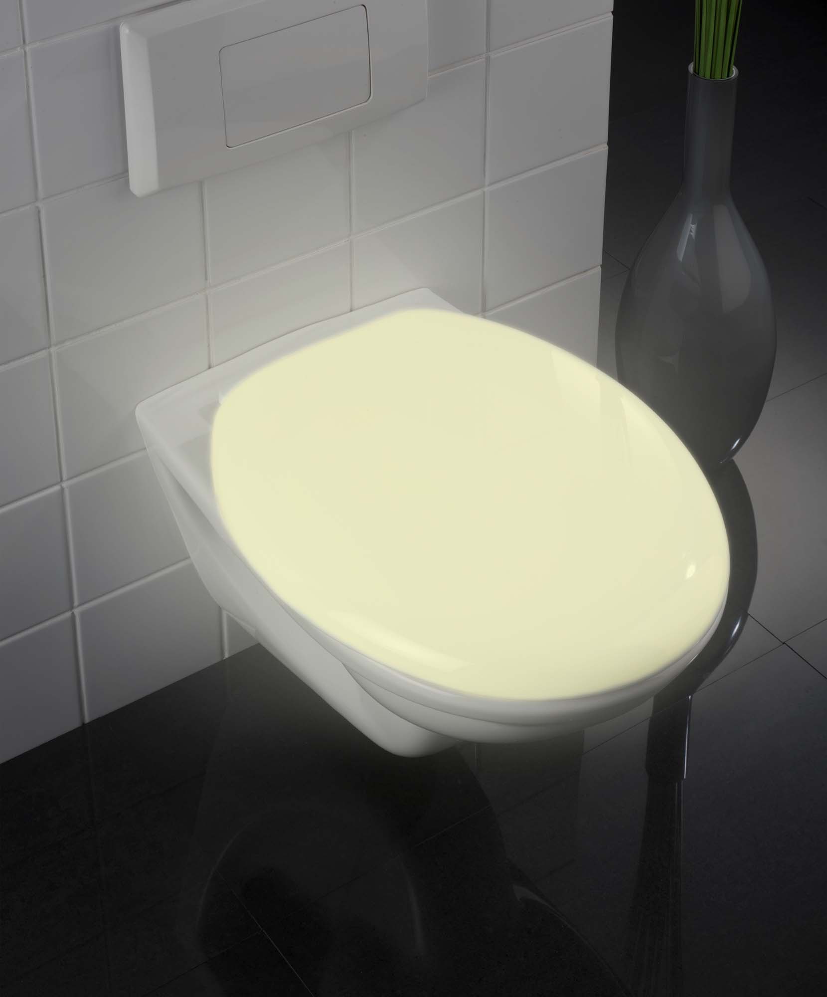 nachtleuchtend WENKO WC-Sitz Glow
