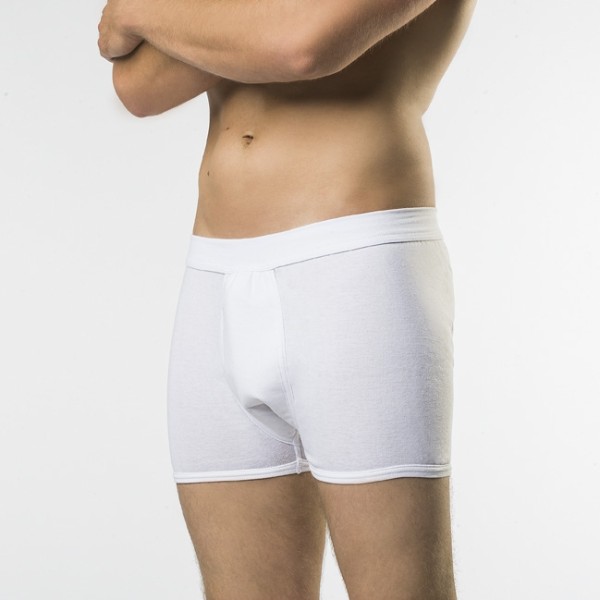 Inkontinenz Shorts, Weiß, Größe L