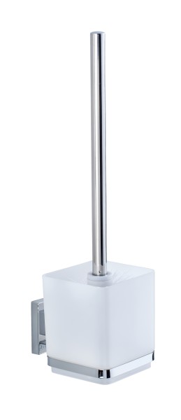Vacuum-Loc® Bürstengarnitur Quadro, Edelstahl, Wandmontage