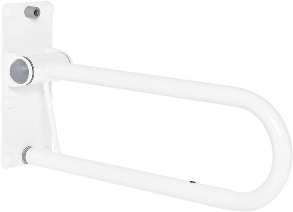 WC-Stützgriff Assistent, klappbar, Stahl, Weiß, ca. 55,5 cm