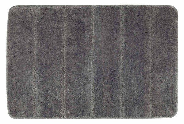 Badematte Steps, Mousegrey, 60 x 90 cm, Polyester