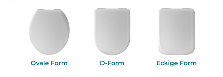 Toilettensitz - Form